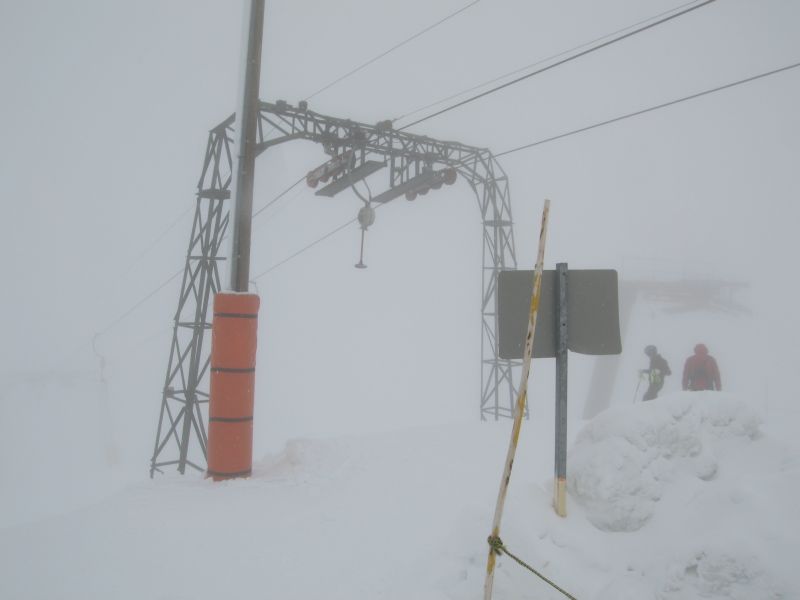 Schlepplift Crosets 1, März 2008