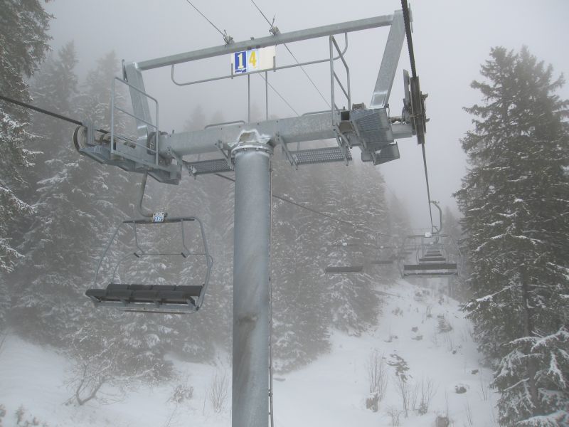 Sesselbahn Morgins-Les Têtes, März 2008