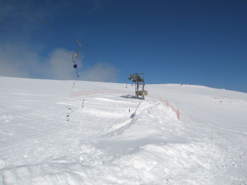 Bergstation Schlepplift Tour de Don, März 2008