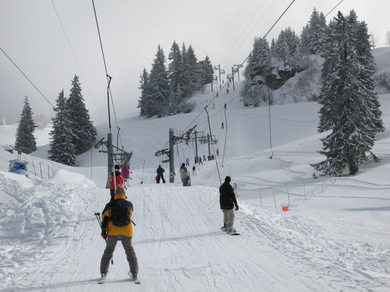 Schlepplifte Chalet Neuf 1 und 2, März 2008