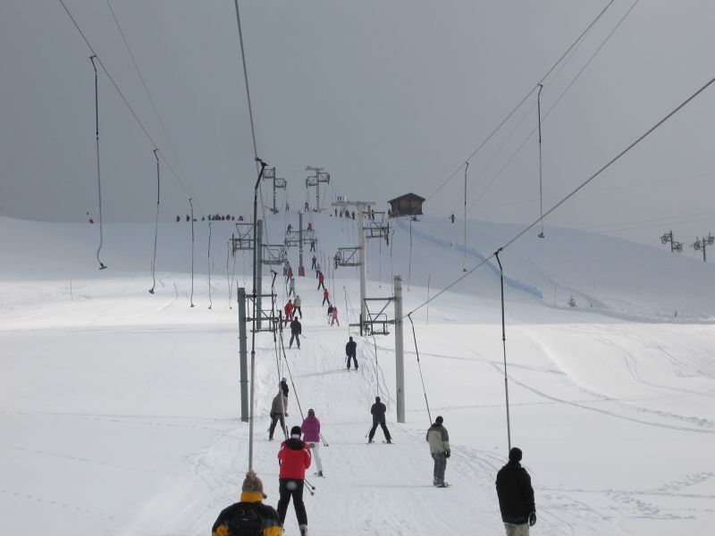 Schlepplifte Chalet Neuf 1 und 2, März 2008