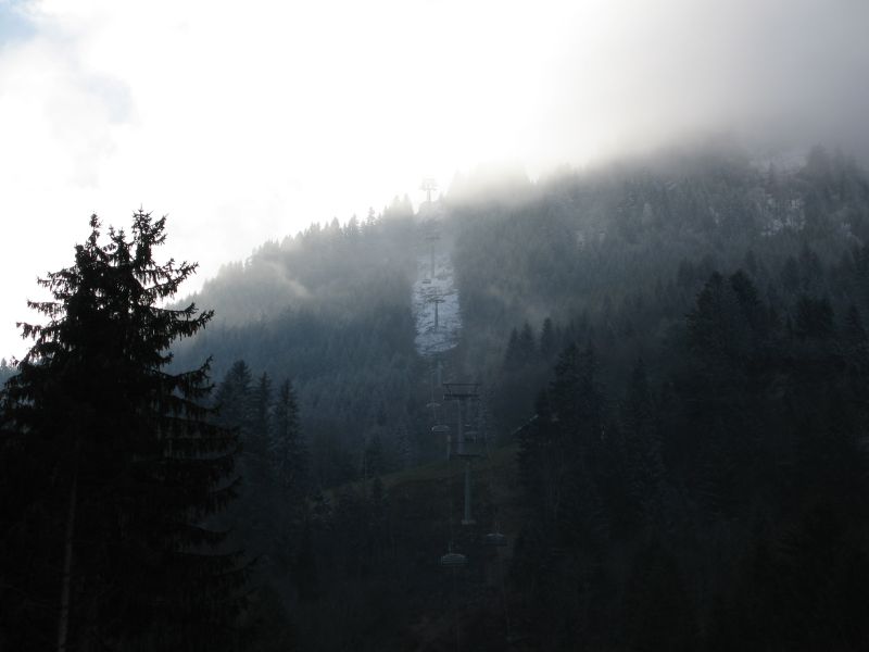 Strecke Sesselbahn Grand Paradis, März 2008
