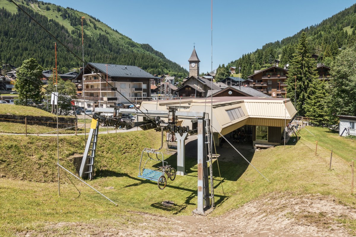 Morgins mit Sesselbahn