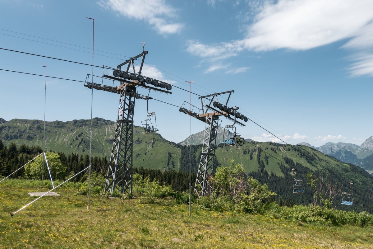Sesselbahn Morgins-Foilleuse, Juni 2022