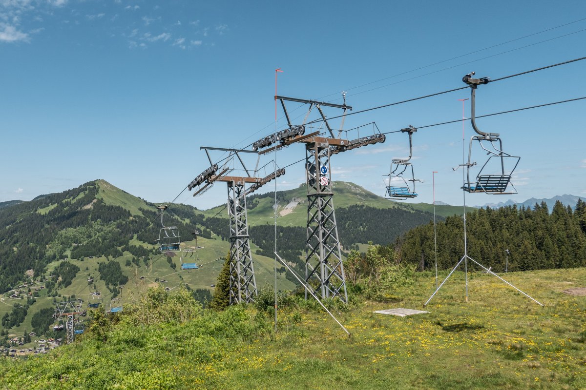 Sesselbahn Morgins-Foilleuse, Juni 2022
