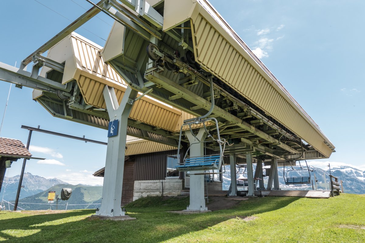 Bergstation Sesselbahn Foilleuse