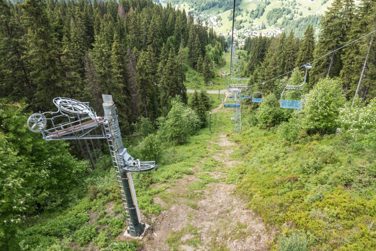 Sesselbahn Morgins-Foilleuse, Juni 2022