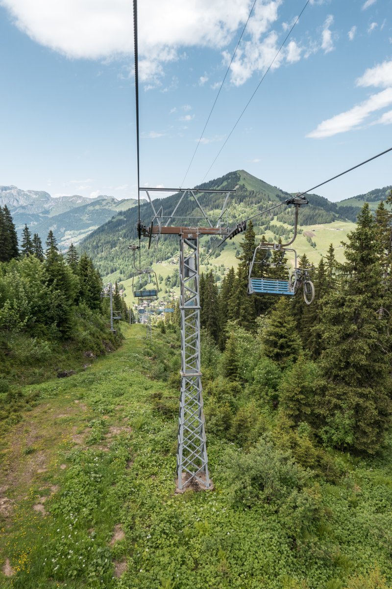 Sesselbahn Morgins-Foilleuse, Juni 2022