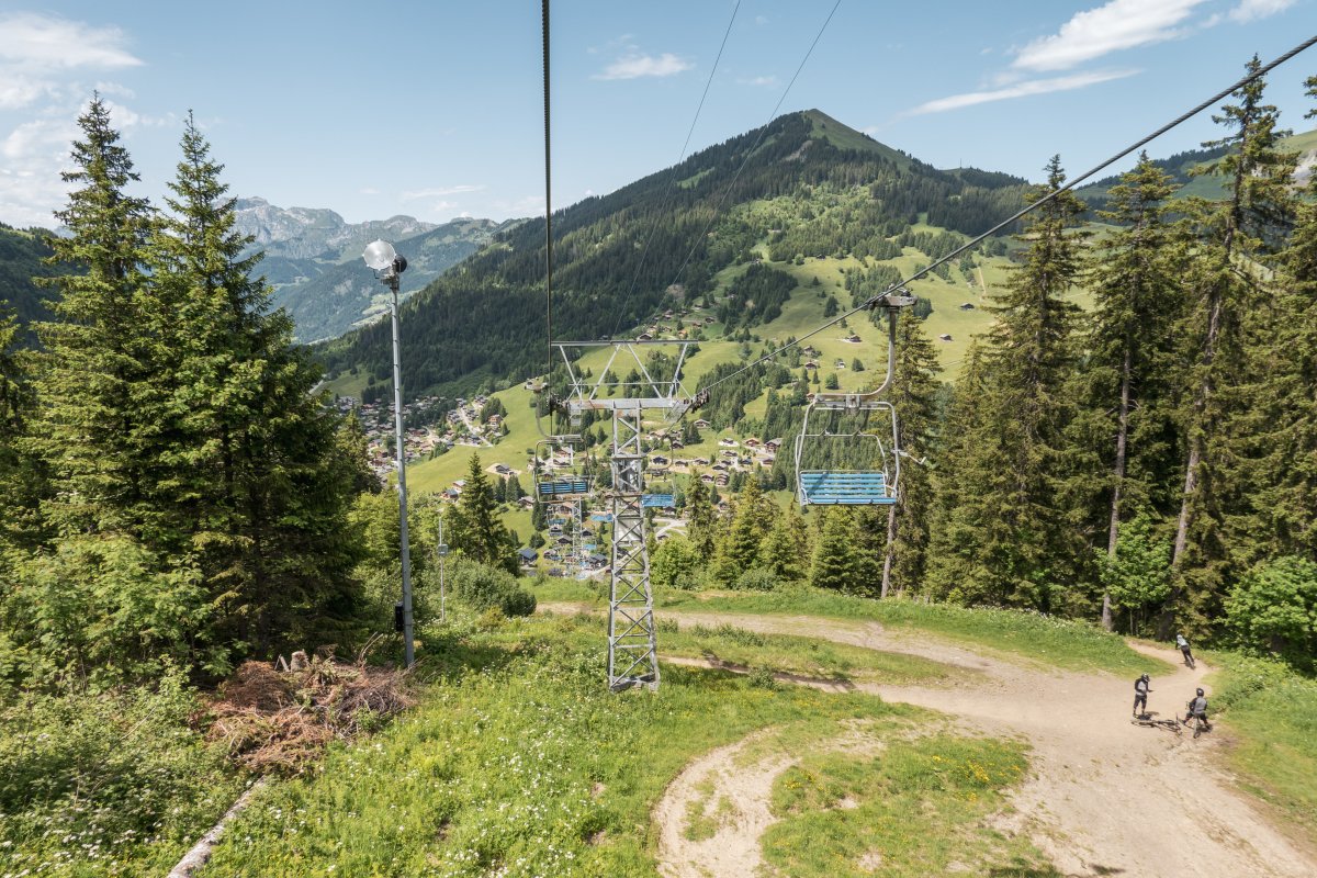 Sesselbahn Morgins-Foilleuse, Juni 2022