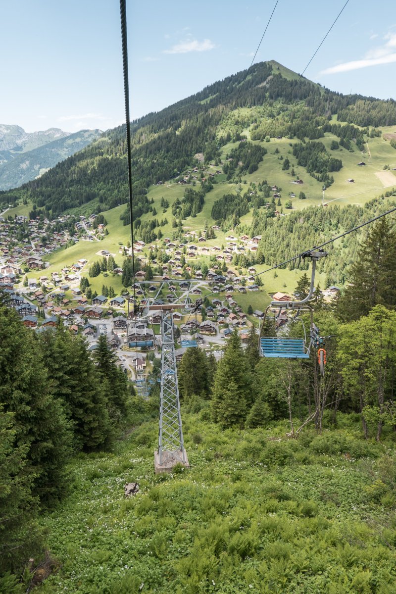 Sesselbahn Morgins-Foilleuse, Juni 2022