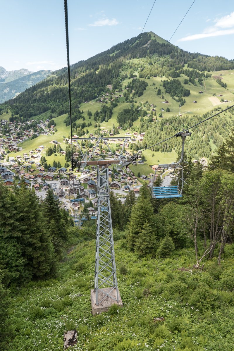 Sesselbahn Morgins-Foilleuse, Juni 2022