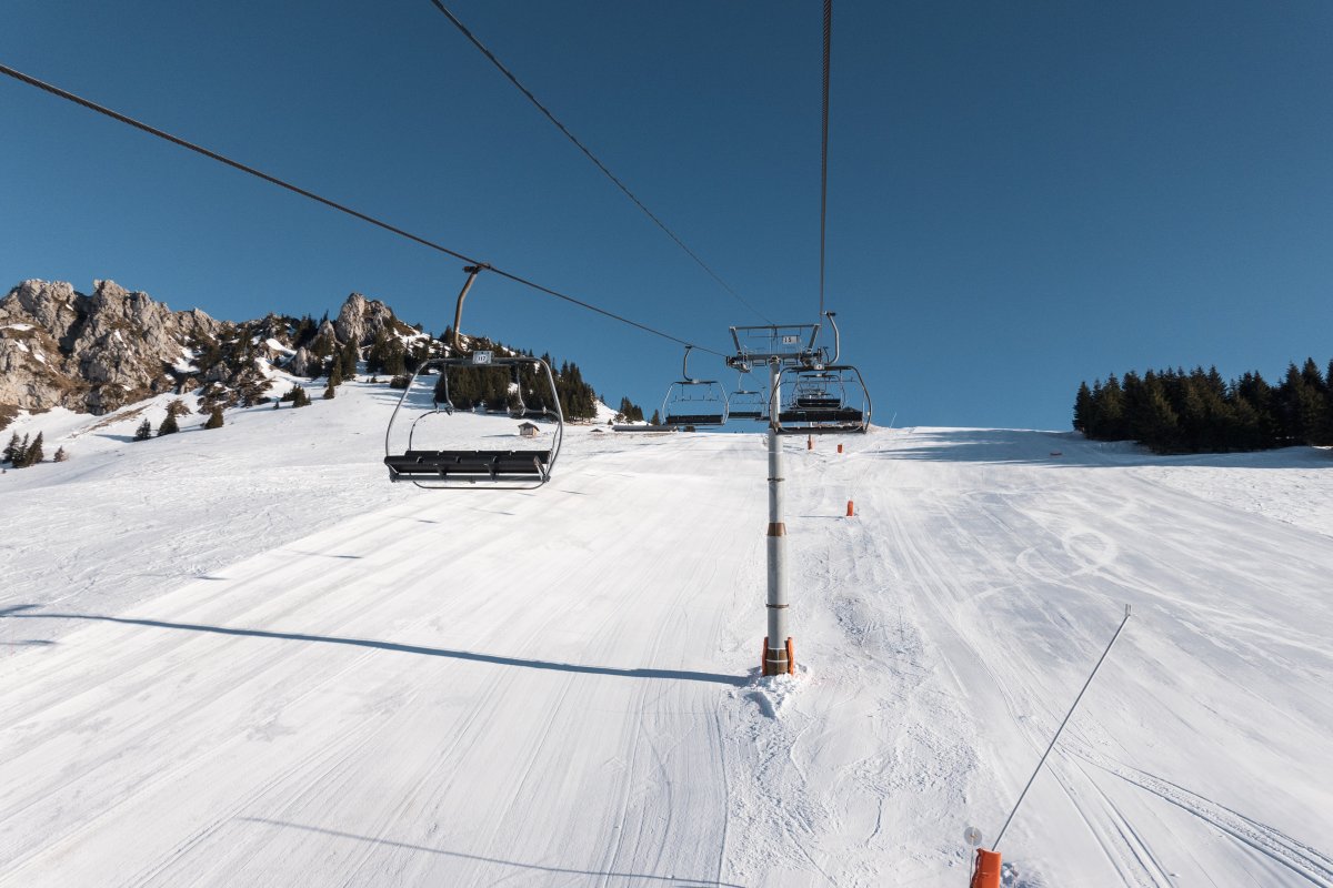 Sesselbahn La Braitaz, Februar 2023