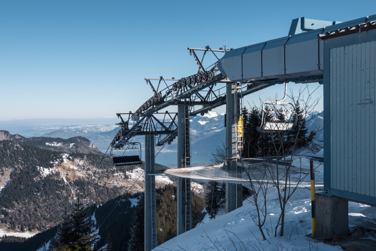 Sesselbahn zum Tête du Tronchey