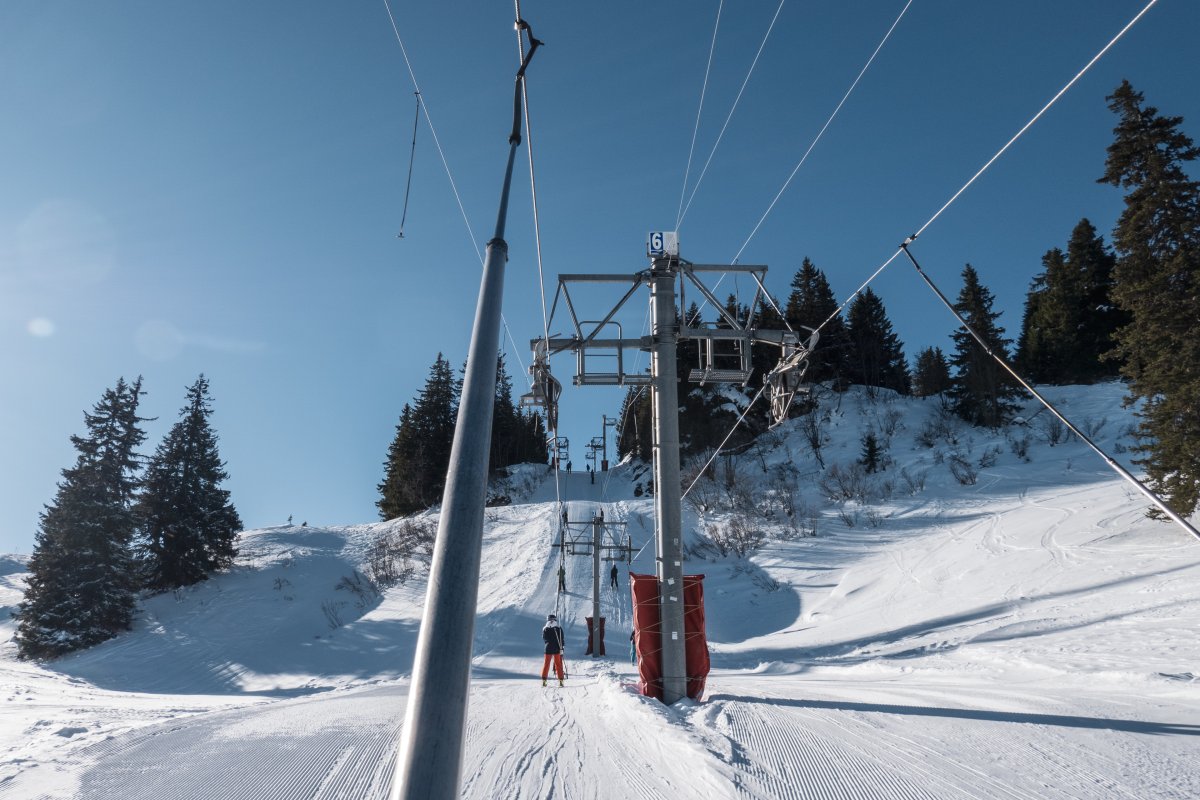 Schlepplifte Chalet Neuf, Februar 2023