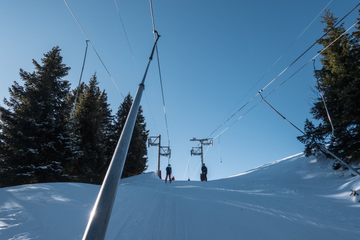 Schlepplifte Chalet Neuf, Februar 2023