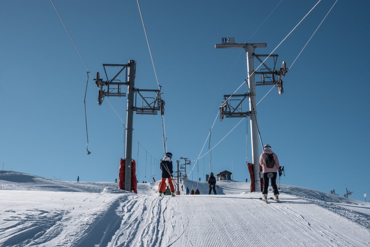 Schlepplifte Chalet Neuf, Februar 2023