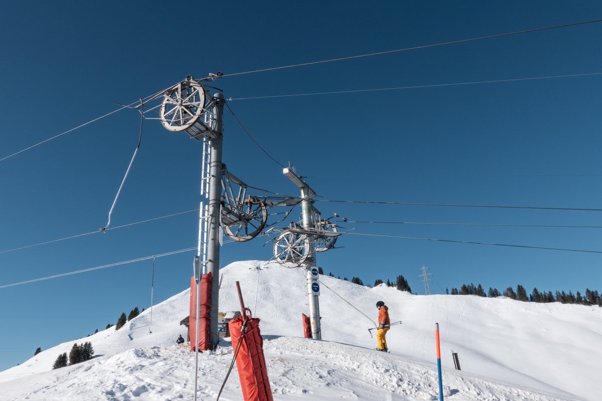 Schlepplifte Chalet Neuf, Februar 2023