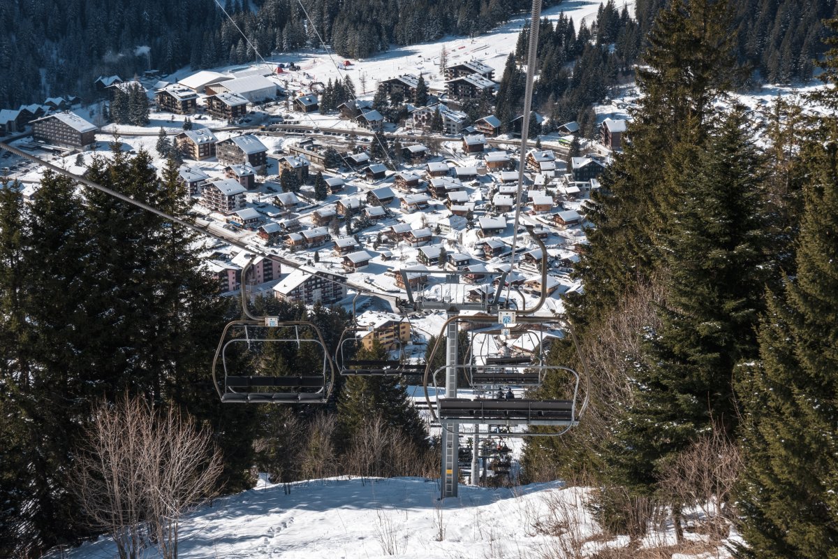 Sesselbahn Morgins-Les Têtes, Februar 2023