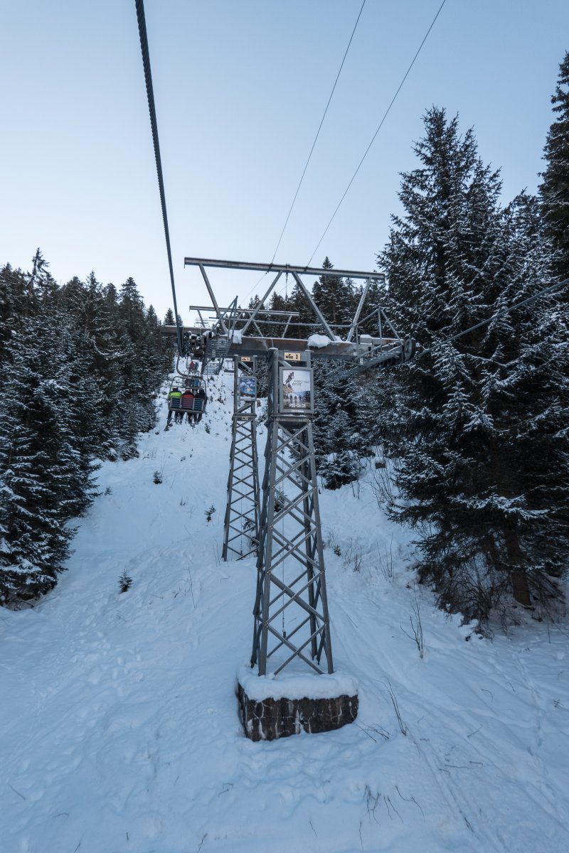 Sesselbahn Morgins-La Foilleuse, Februar 2023