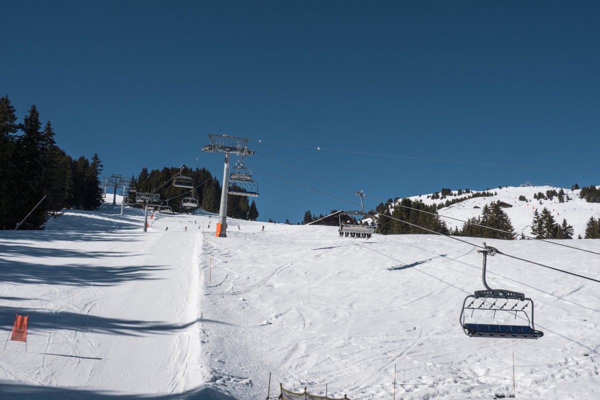 Sesselbahn Les Bochasses, Februar 2023