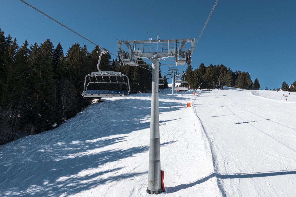 Sesselbahn Les Bochasses, Februar 2023