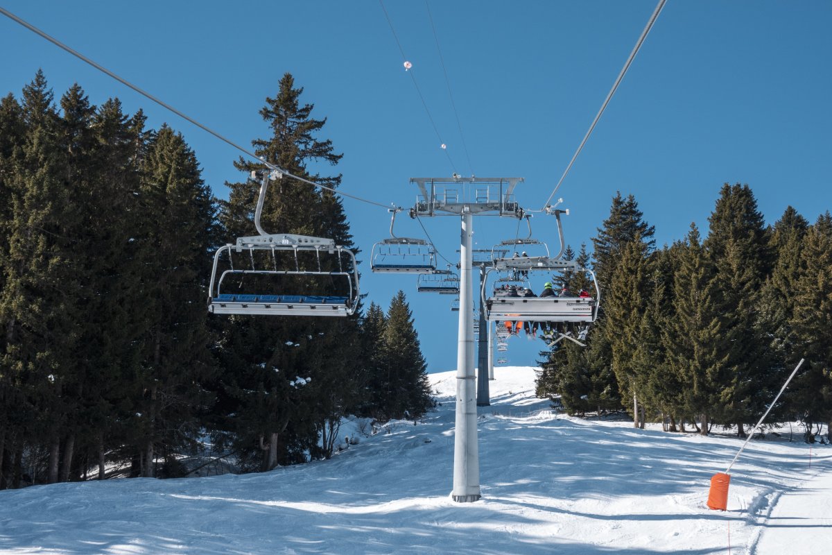 Sesselbahn Les Bochasses, Februar 2023