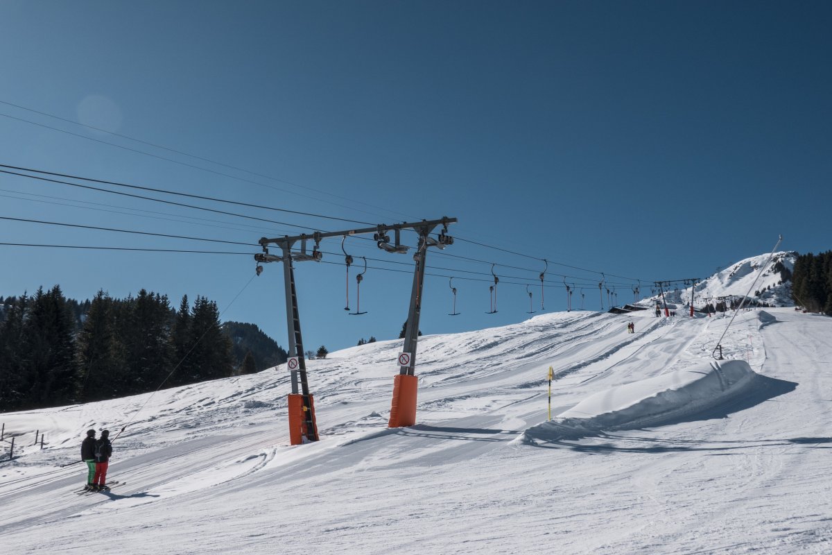 Schlepplifte Sépaya, Februar 2023