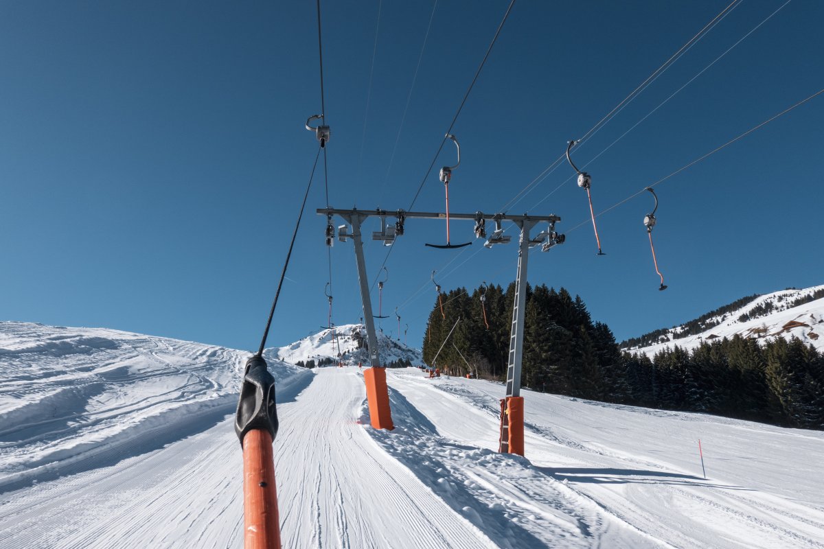 Schlepplifte Sépaya, Februar 2023