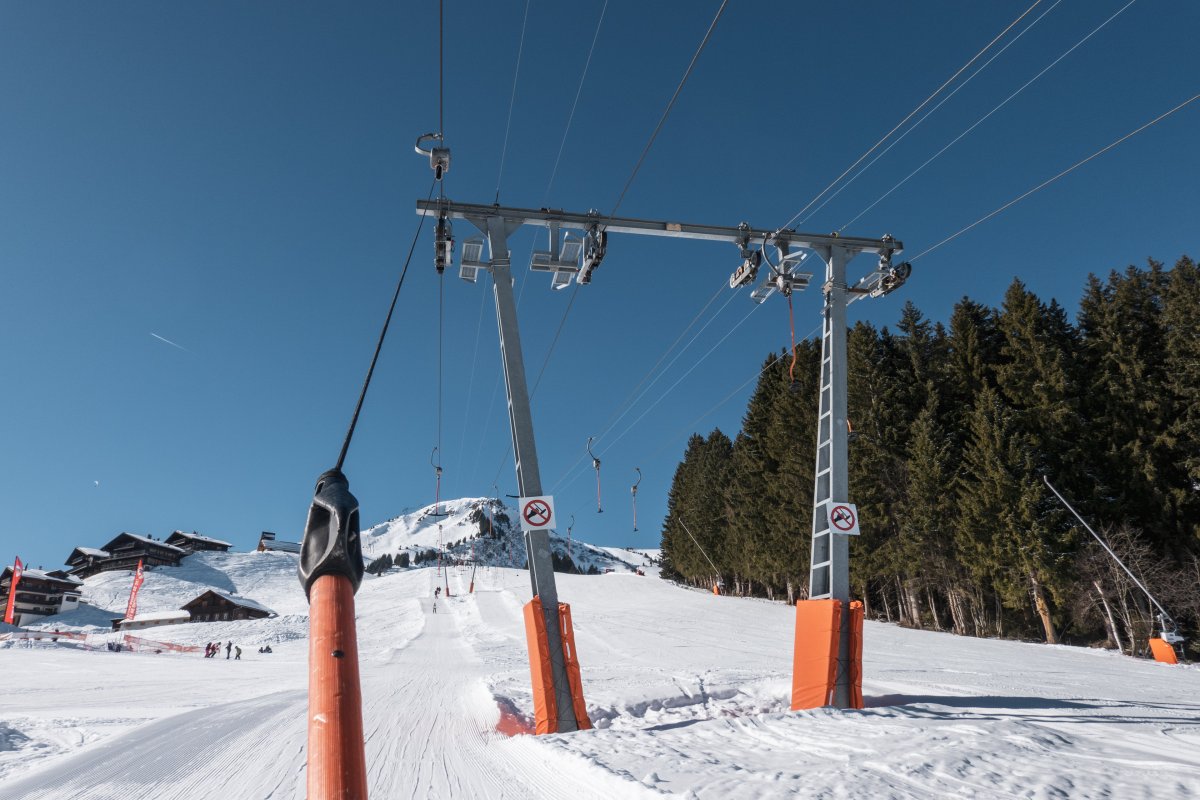 Schlepplifte Sépaya, Februar 2023