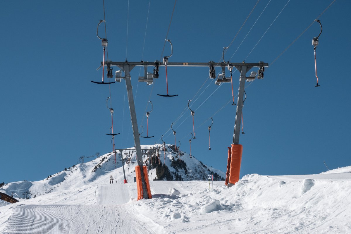 Schlepplifte Sépaya, Februar 2023