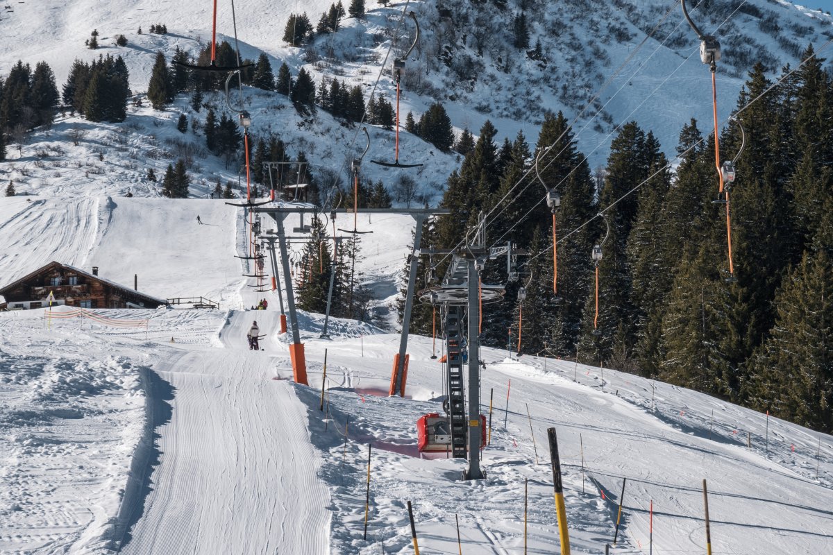 Schlepplifte Sépaya, Februar 2023