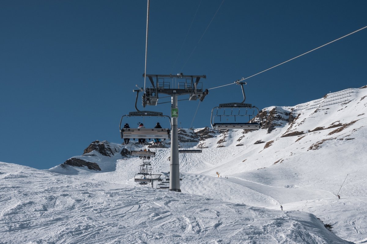 Sesselbahn Les Crosets-Grande Conche, Februar 2023