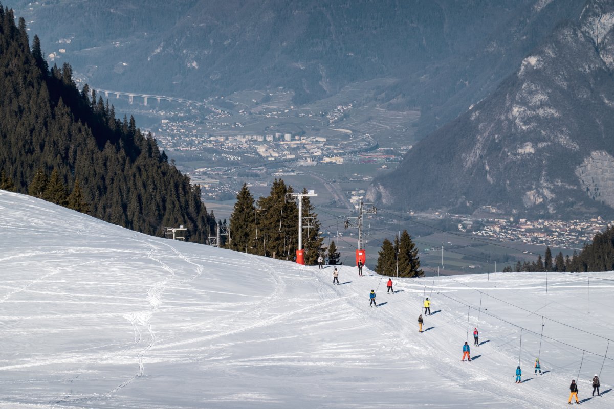 Schlepplifte Chalet Neuf, Februar 2023