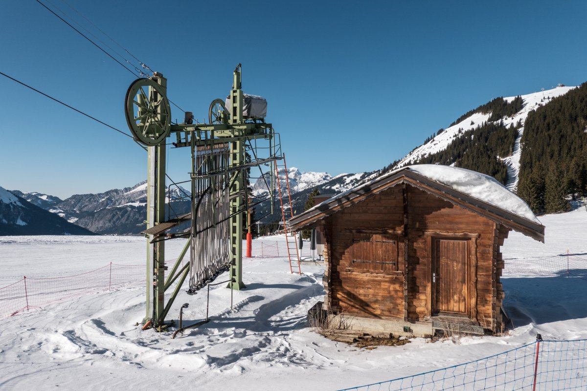 Schlepplift Corbeau in Super-Châtel