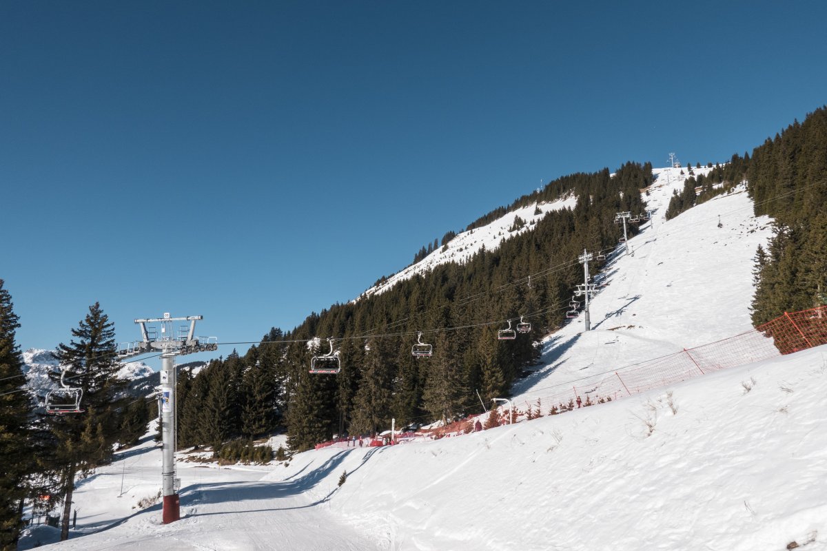 Sesselbahn Morclan, Februar 2023