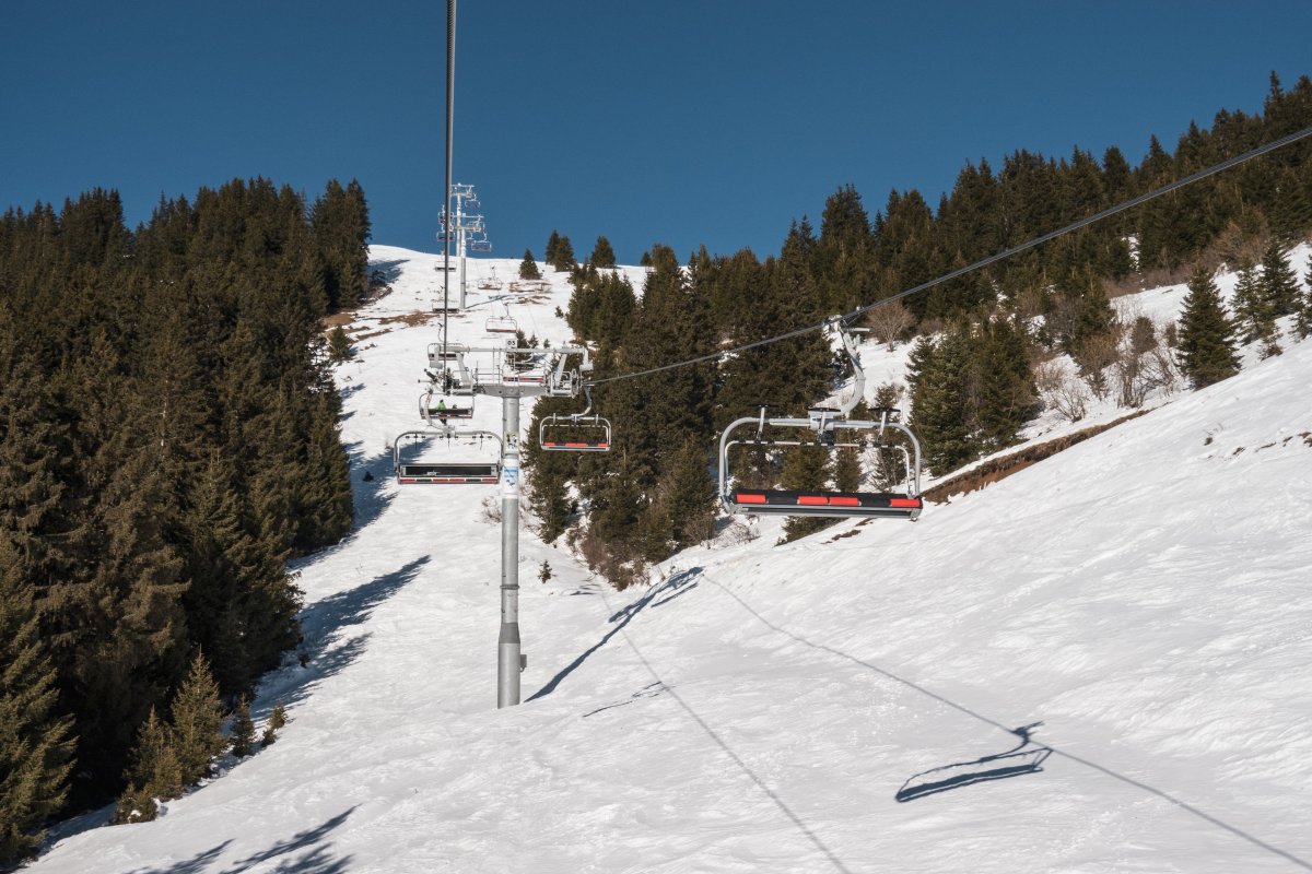 Sesselbahn Morclan, Februar 2023