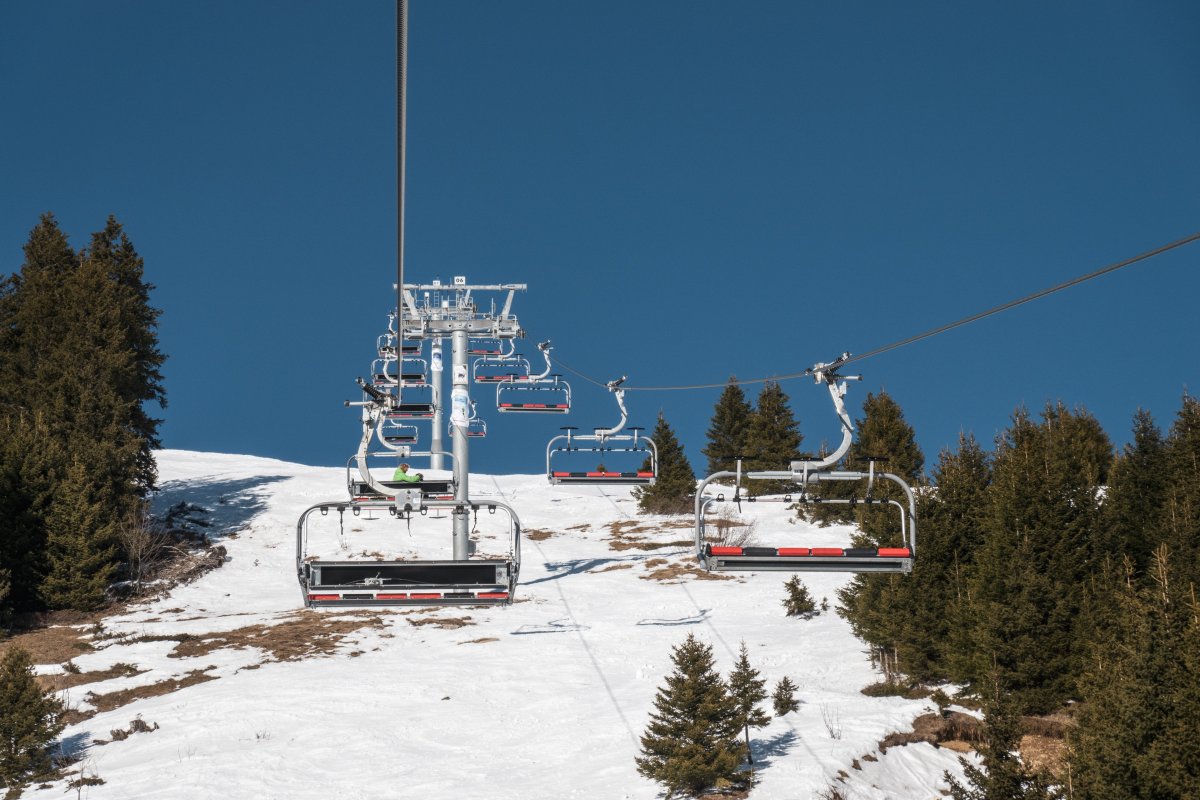 Sesselbahn Morclan, Februar 2023