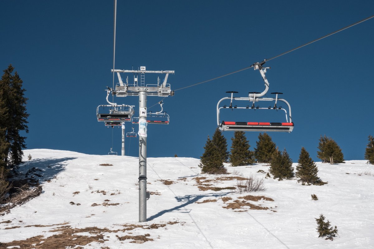 Sesselbahn Morclan, Februar 2023