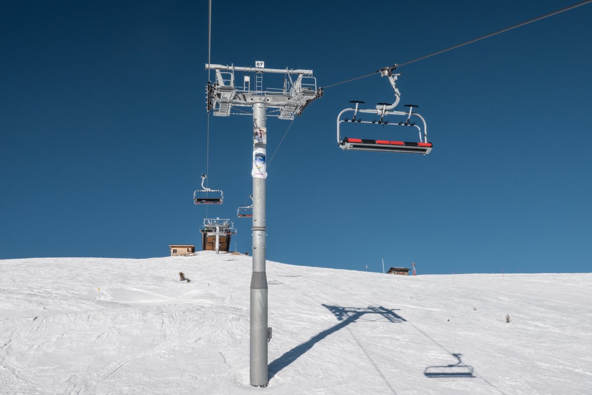 Sesselbahn Morclan, Februar 2023