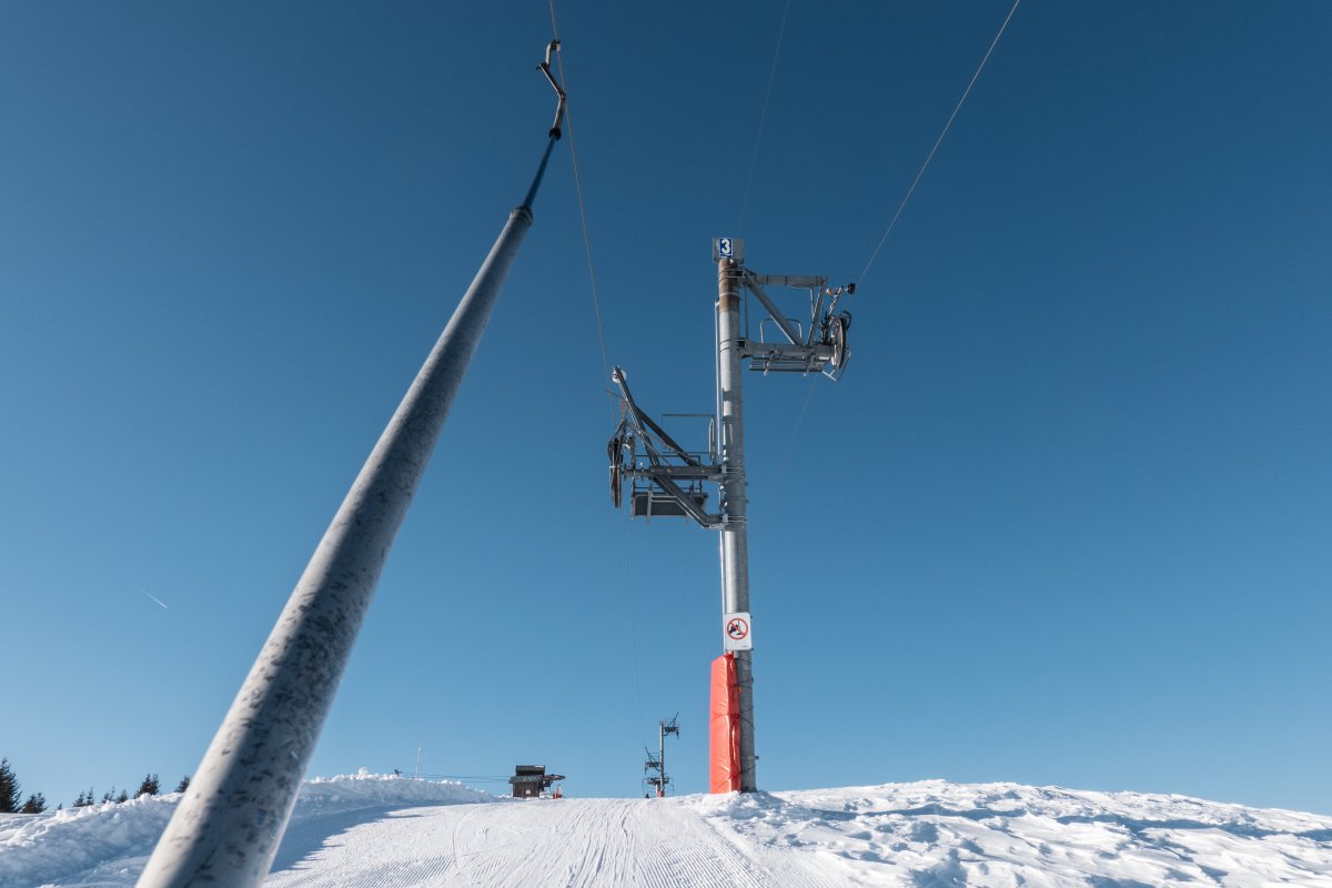 Schlepplift Contrebandiers, Februar 2023