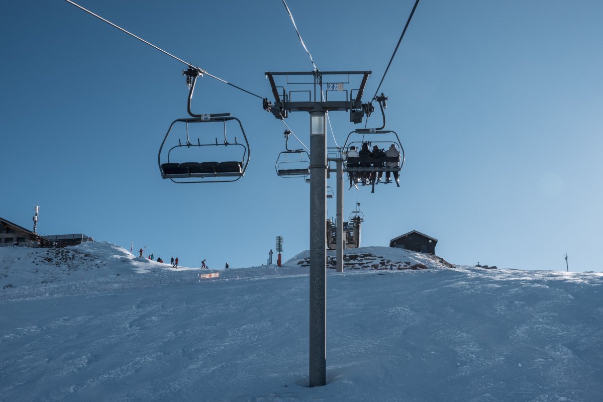 Sesselbahn Brochaux-Pointe des Mossettes, Februar 2023