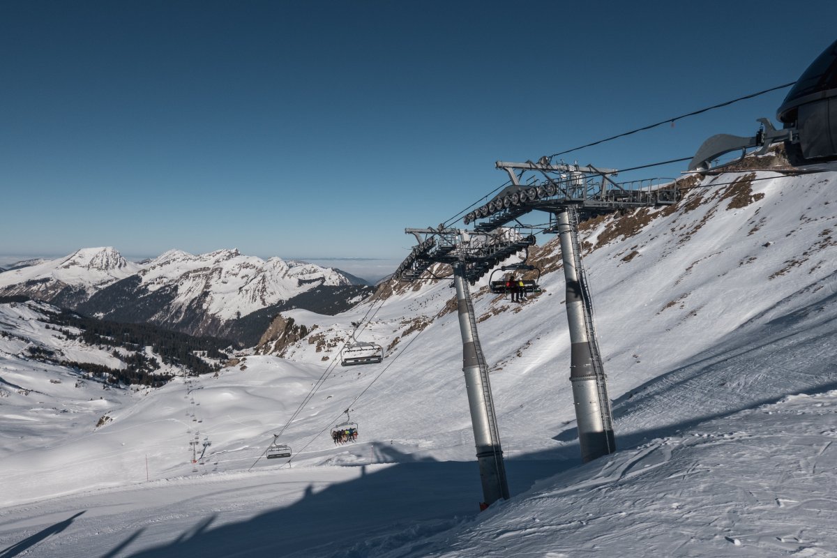 Sesselbahn Cases, Februar 2023