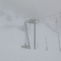 Bergstation Schlepplift Sépaya 1, März 2008