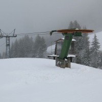 Die erste Sektion Champoussin-En l'Eau ist seit letzter Saison ausser Betrieb und stillgelegt, März 2008