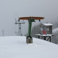 Bergstation Sesselbahn Champoussin-En l'Eau, März 2008