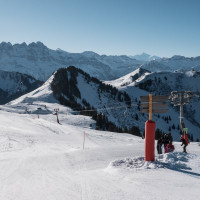 Schlepplift Chaux Longe, Februar 2023