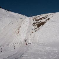 Schlepplift Porte d'Onnaz, Februar 2023