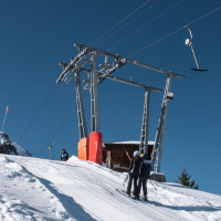 Schlepplifte Sépaya, Februar 2023