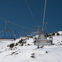 Sesselbahn En l'Eau-Pointe de l'Eau, Februar 2023