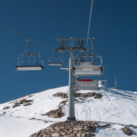 Sesselbahn En l'Eau-Pointe de l'Eau, Februar 2023